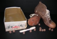 Scarpe da calcio fine anni 30 primi 40